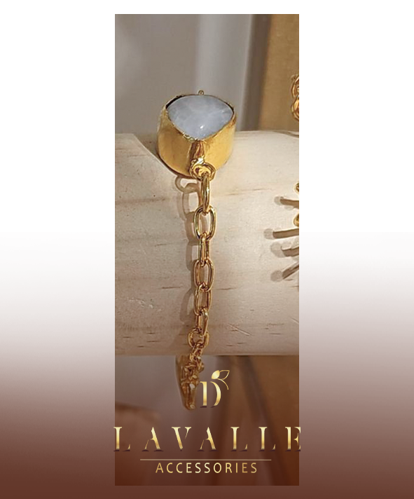 Pulsera cuarzo blanco