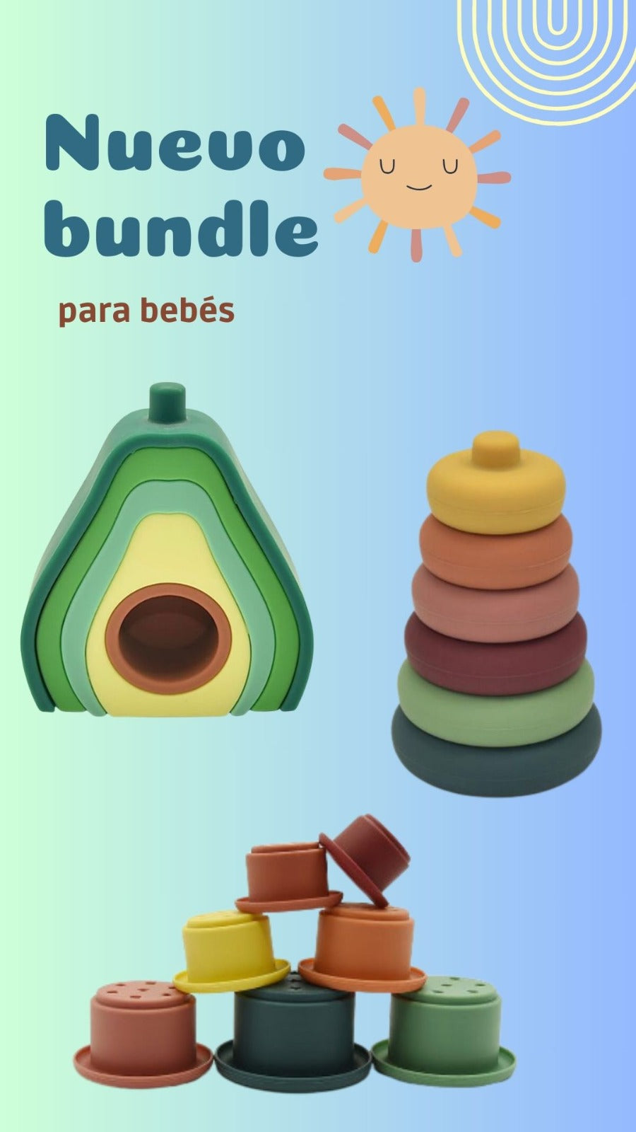 Bundle Stacking Toy Avocado