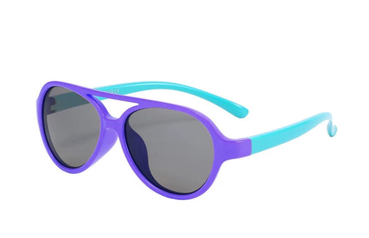 Lentes de Sol Aviators Morado y Turquesa