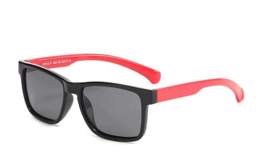 Lentes de Sol Negro y Rojo