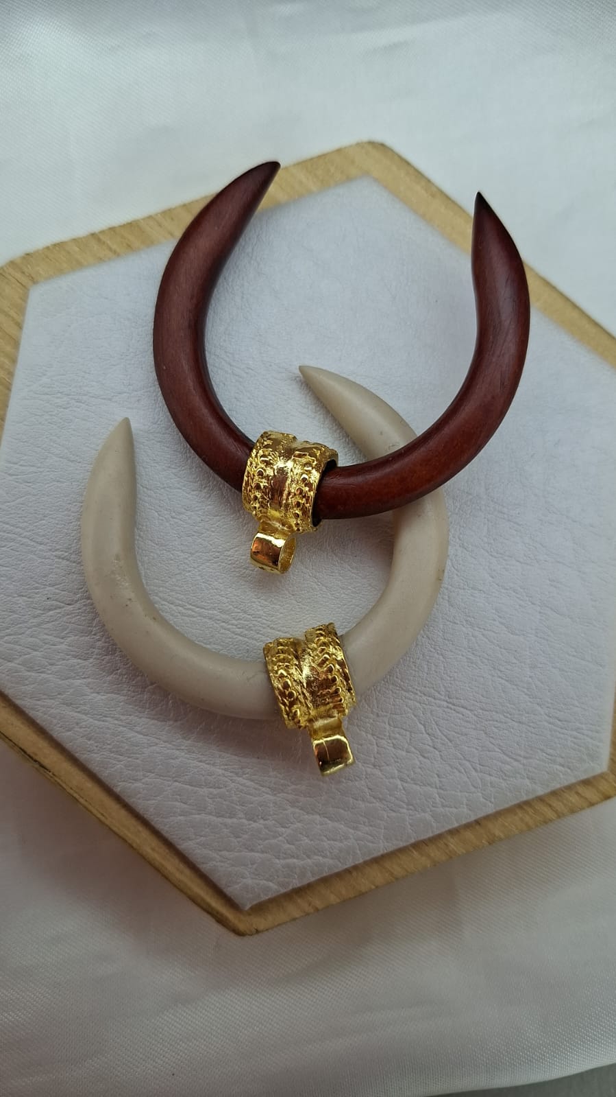 DIJE CUERNO GRANDE MEDIA LUNA