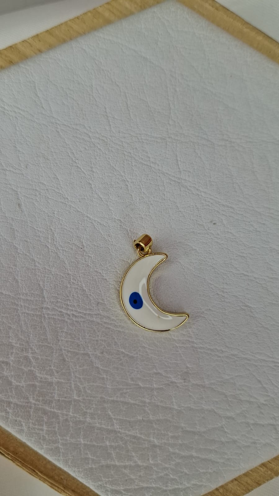DIJE LUNA OJO TURCO