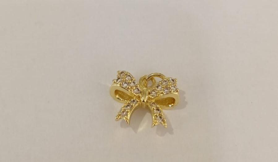 DIJE LAZO CON CIRCONES