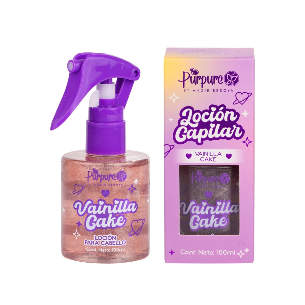 Perfume capilar vainilla cake -Loción Capilar