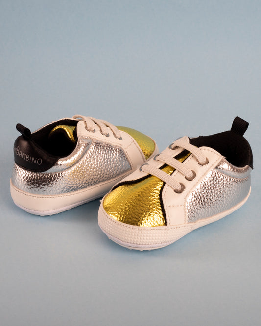 Zapatito silver gold
