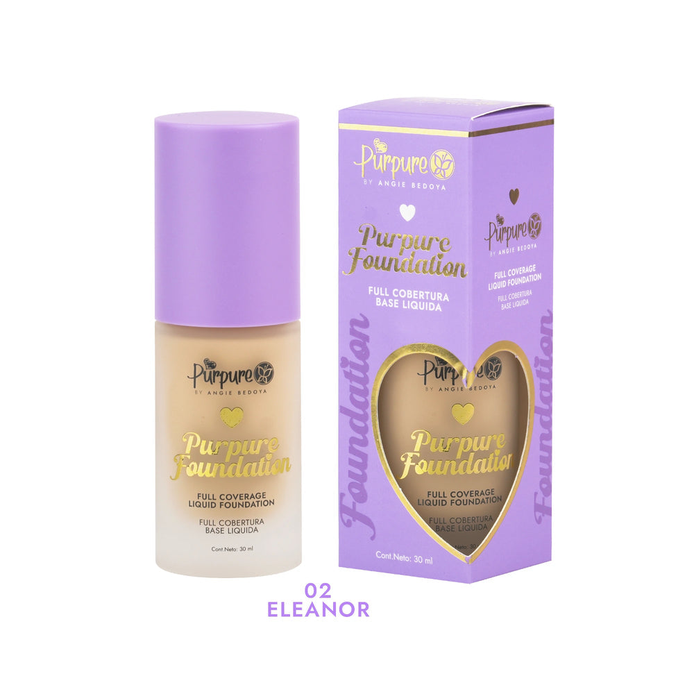 Purpure Foundation - Full Cobertura Base Líquida