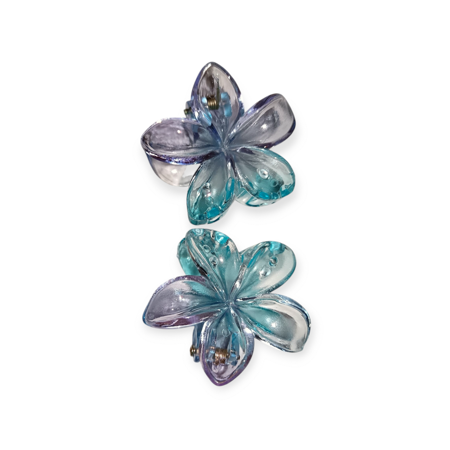 Gancho de Mini Flor Transparente