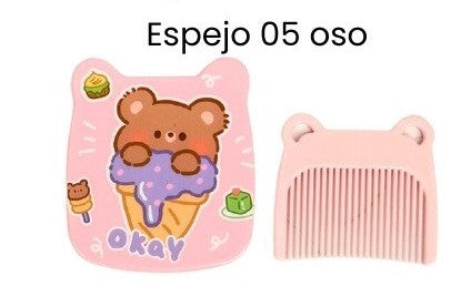 Espejo +Peine - Shuya