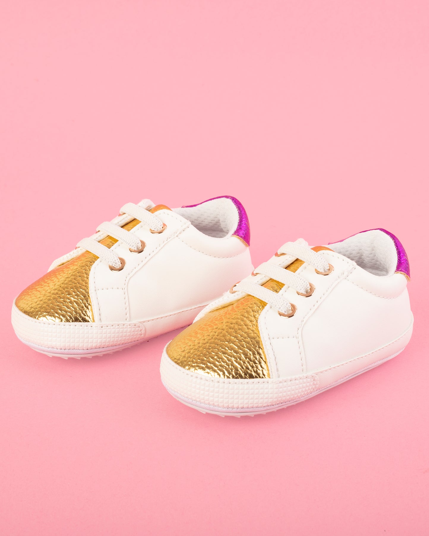 Zapatito Edge of Style Gold Fuccia