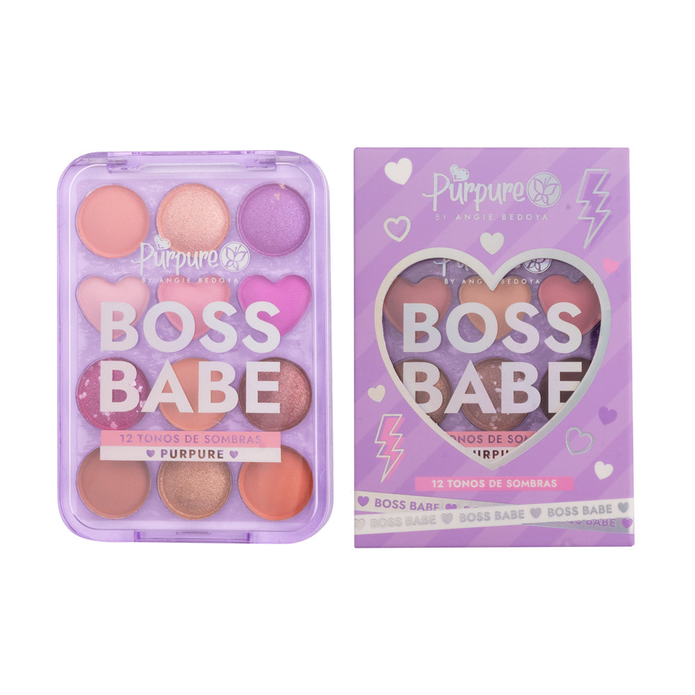 Sombras BOSS BABE MINI X12 tonos - Purpure