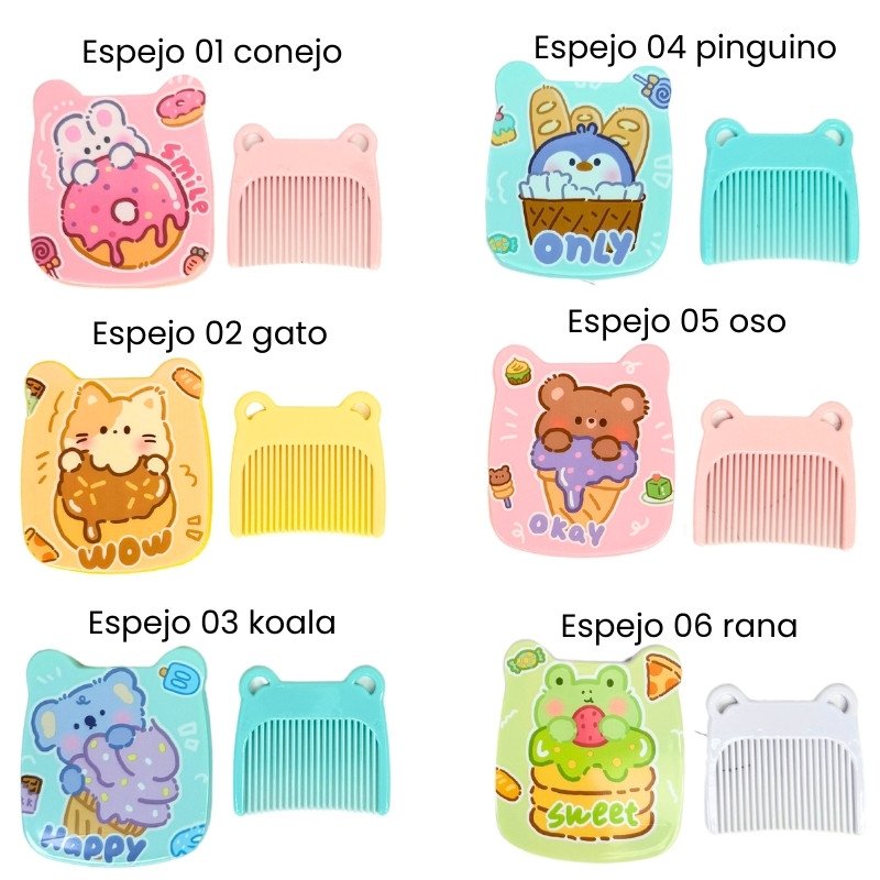 Espejo +Peine - Shuya