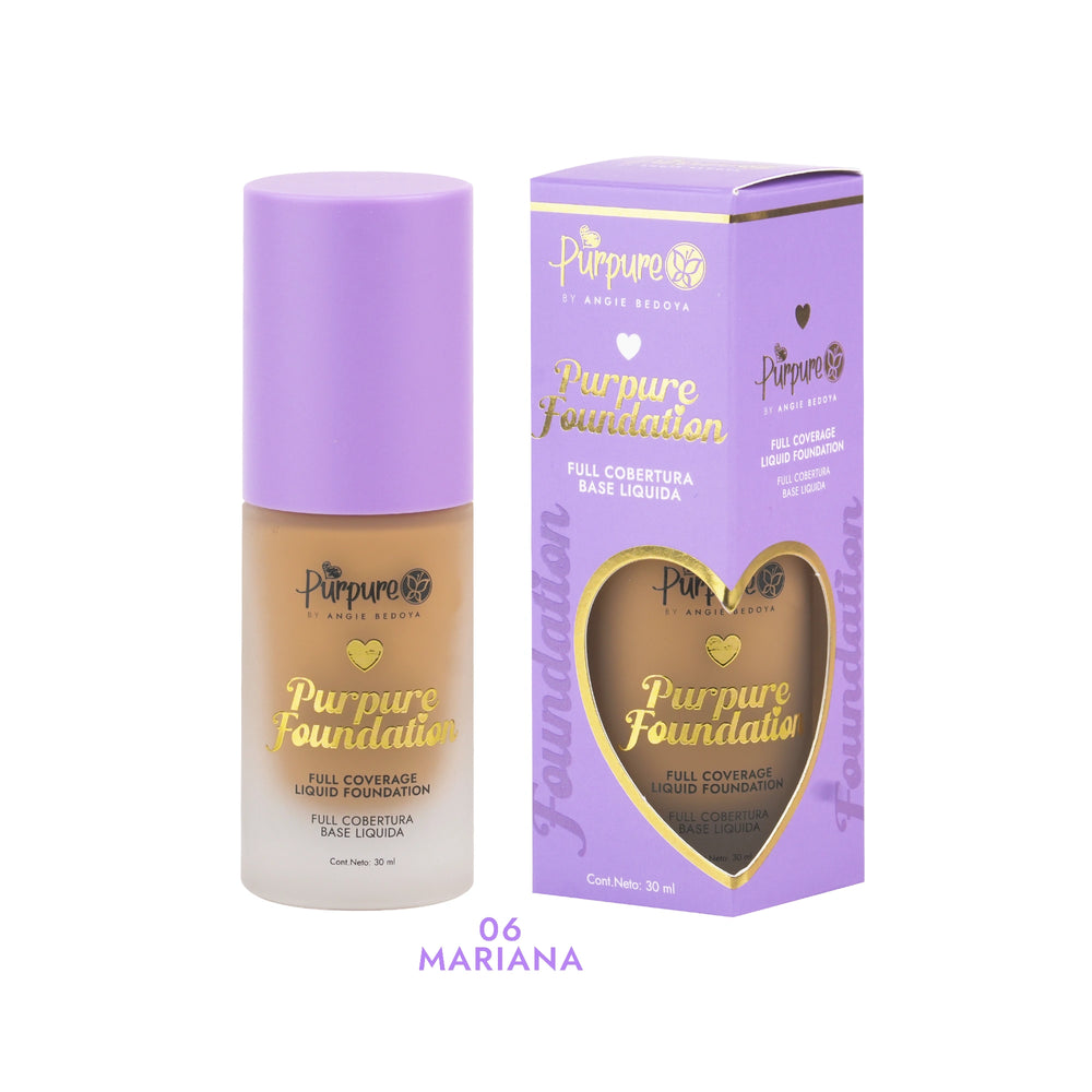 Purpure Foundation - Full Cobertura Base Líquida