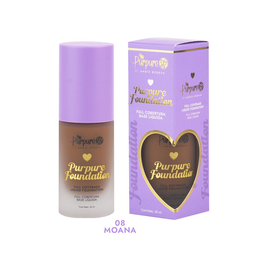 Purpure Foundation - Full Cobertura Base Líquida