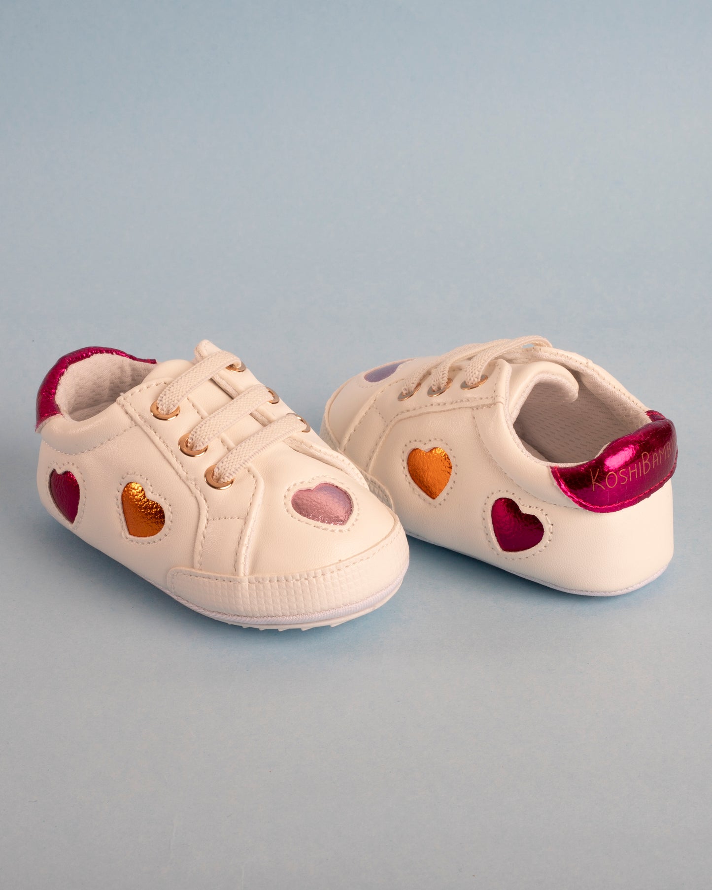 Zapatito Hearts Fucsia