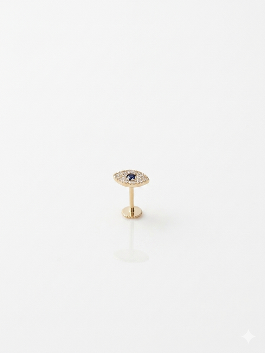Piercing para orejas 14K variados