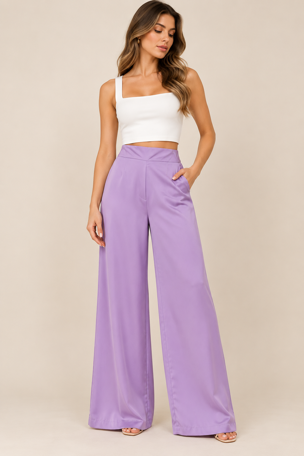PANTALON LILA