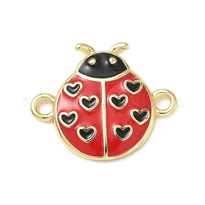 DIJE CONECTOR MARIQUITA ROJA