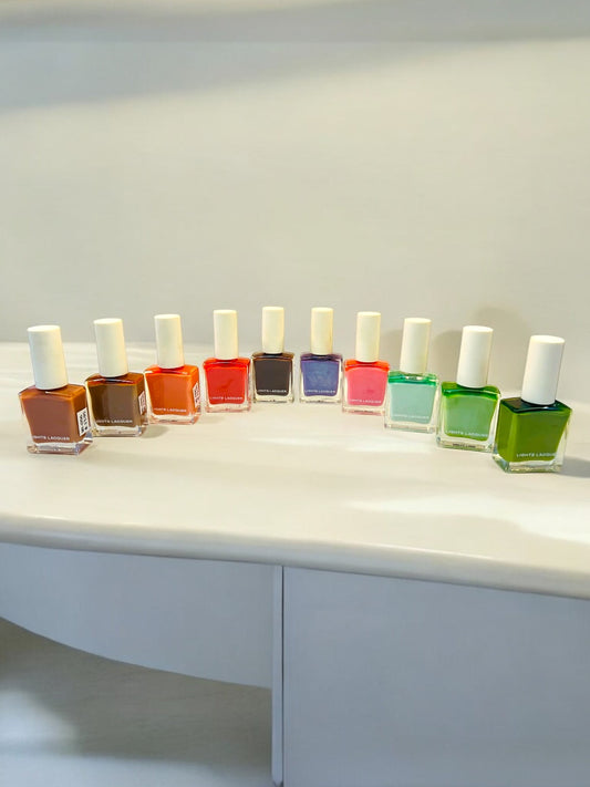 ESMALTES VEGANOS Y LIBRE DE CRUELDAD COLORES VARIADOS
