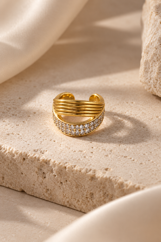 EARCUFF BAÑO DE ORO MJ93