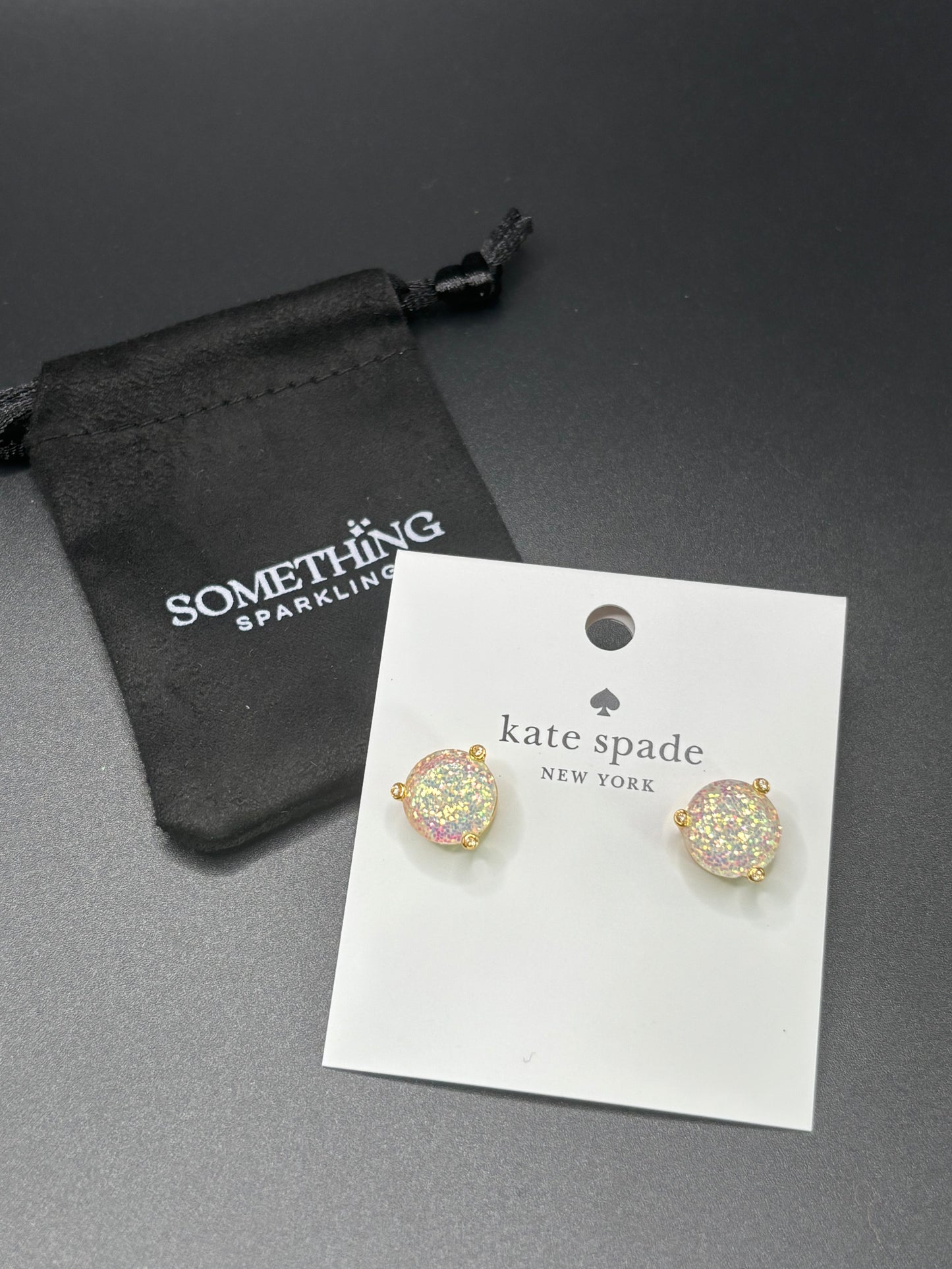 Kate Spade Glitter Earings
