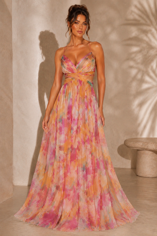 Painting Me Pretty Chiffons Gown