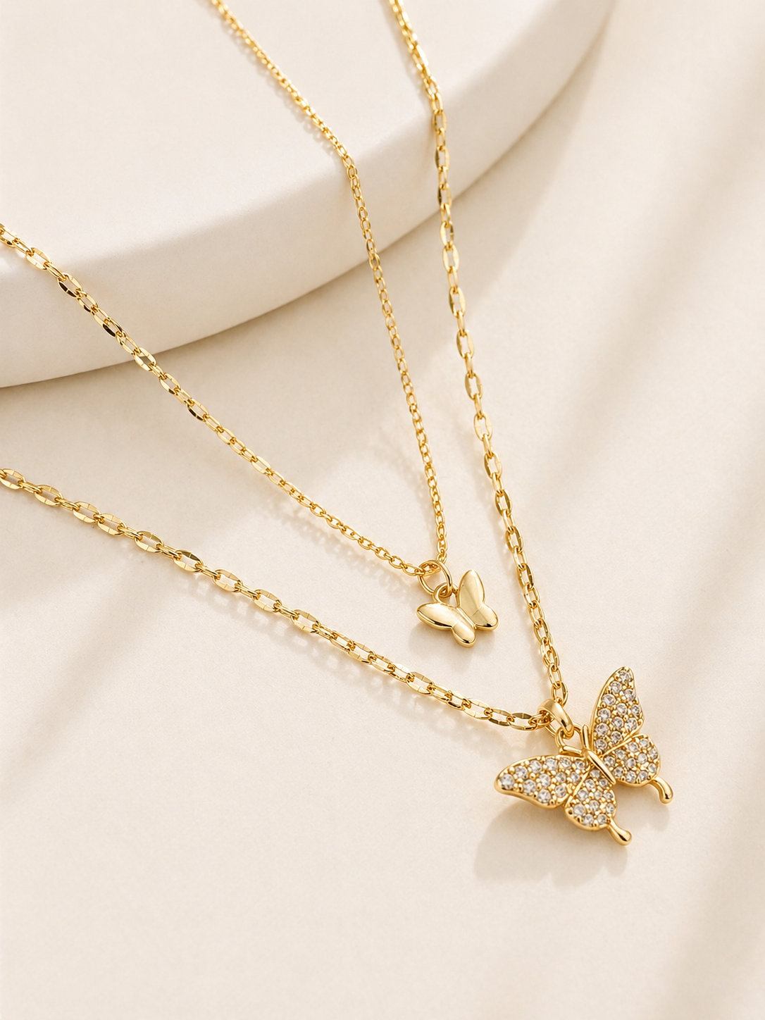 Collar baño de oro MJ124