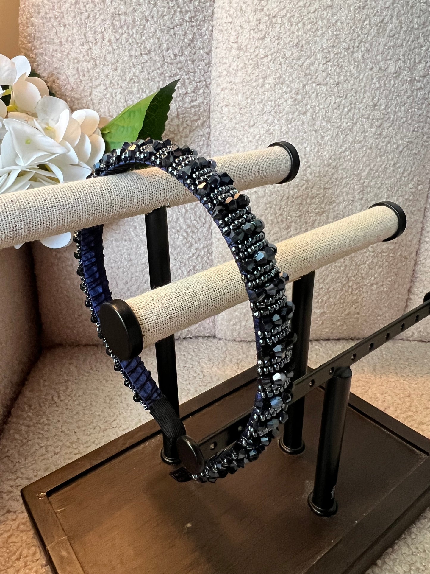 Diadema Delgada Azul Navy 01513