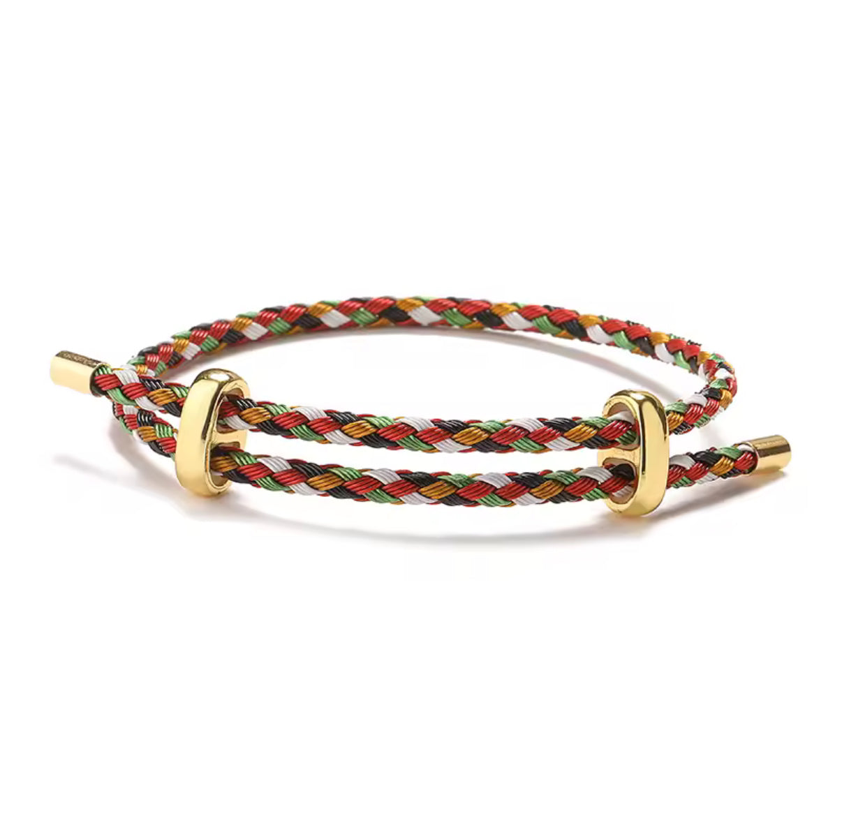 Pulseras ajustable cuerina rigida colores variados