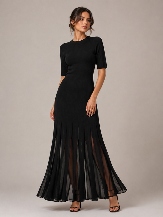 NOIR DRESS - BLACK