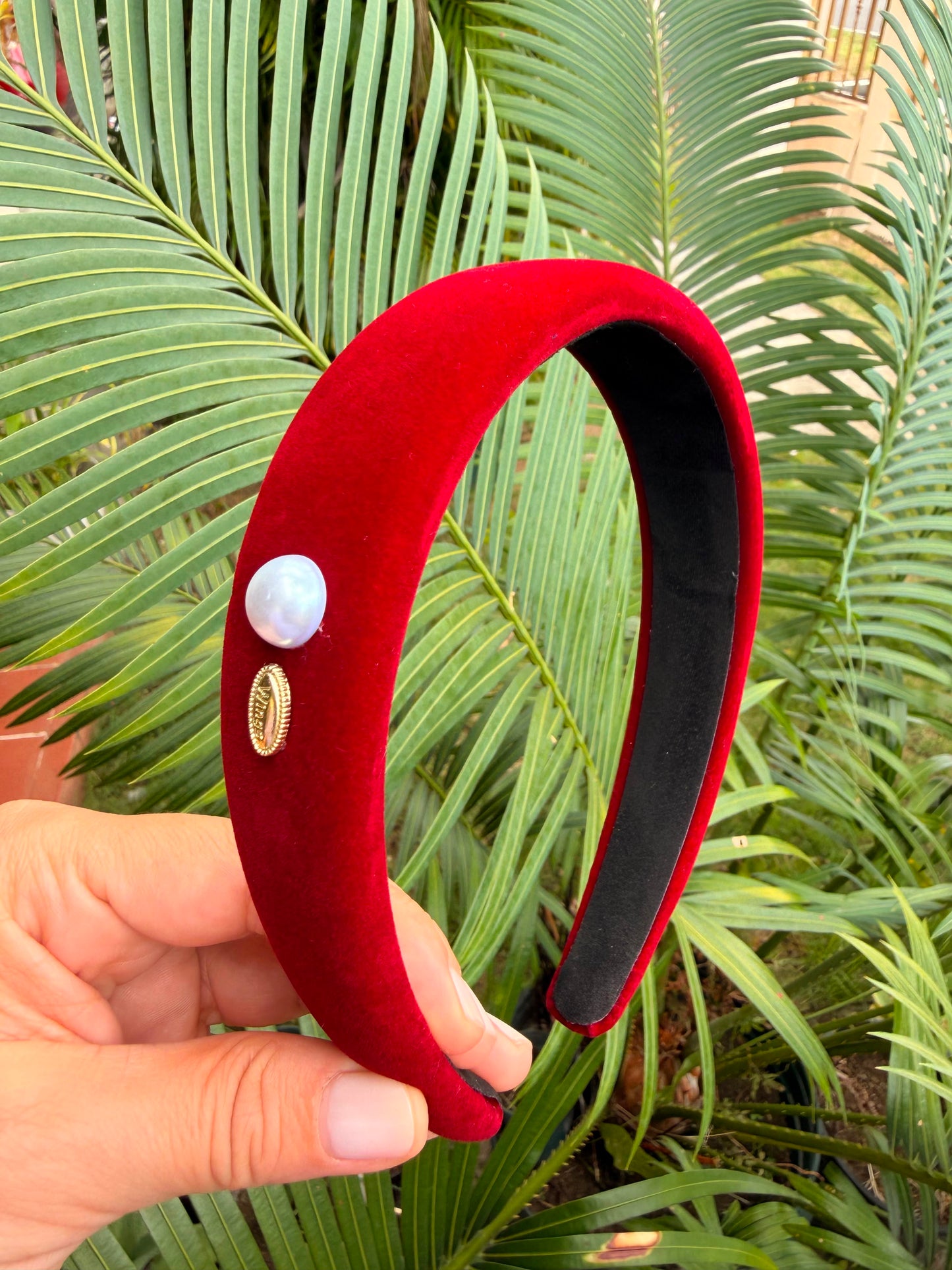 Diadema Rojo carmesí