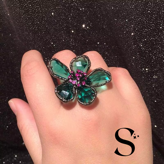 Anillo  Tropical Flowers