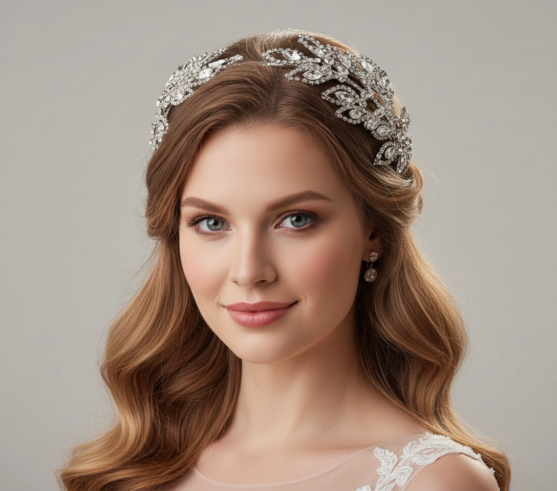 Tocado Bridal Aurora Crystal