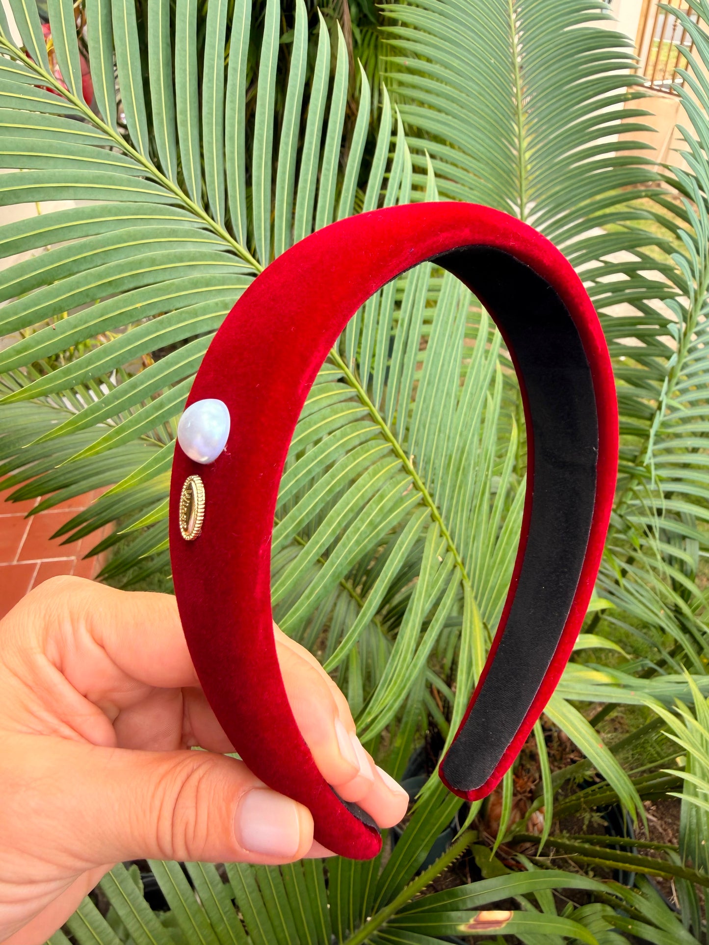 Diadema Rojo carmesí