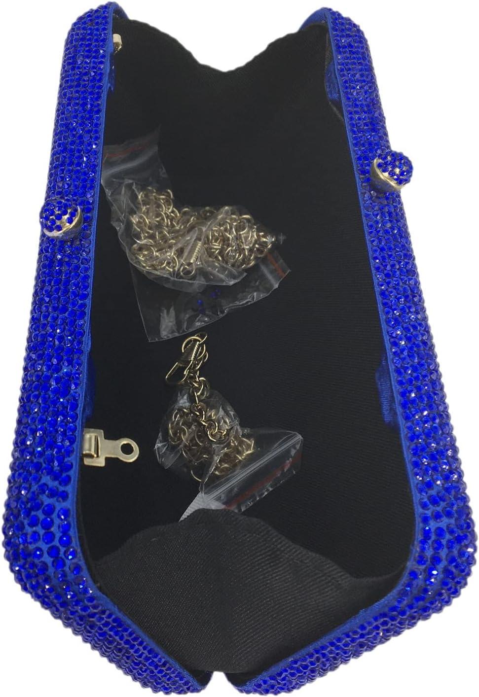 Cartera de Noche Azul Royal