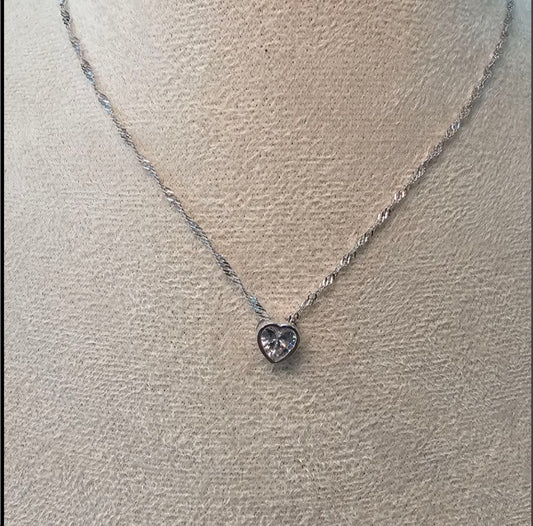 Collar plata 925 con rodio MJ95