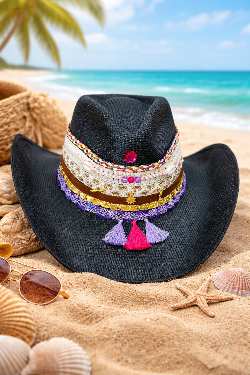 Sombrero pinky and lila