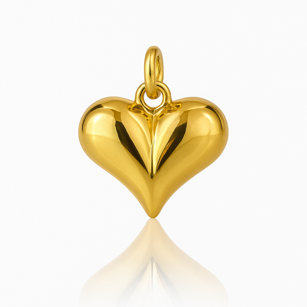 DIJE CORAZON CHUNKY SENCILLO