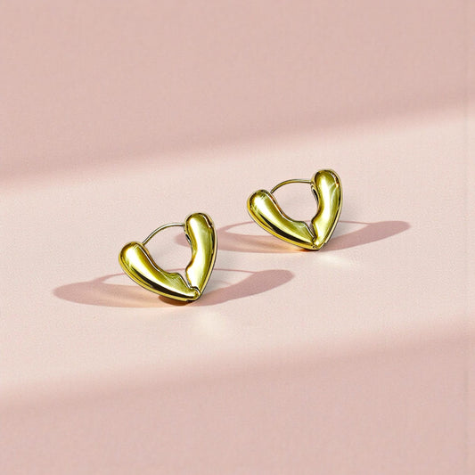 Aretes corazón