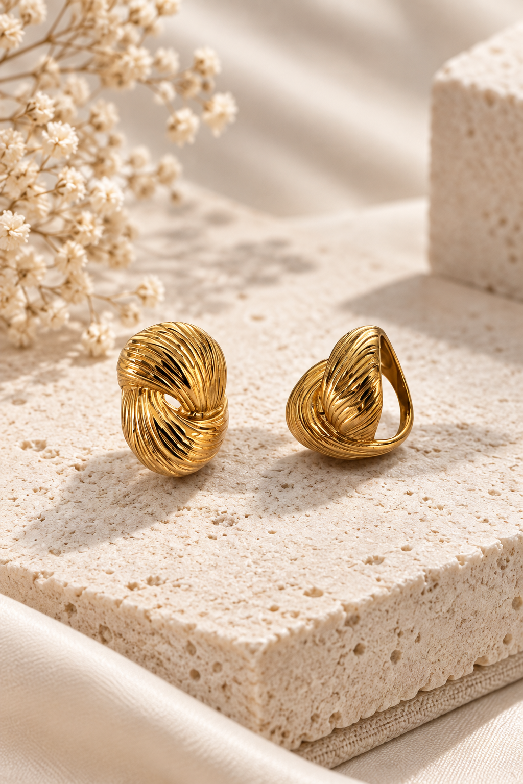 Anillo chunky acero inoxidable MJ198