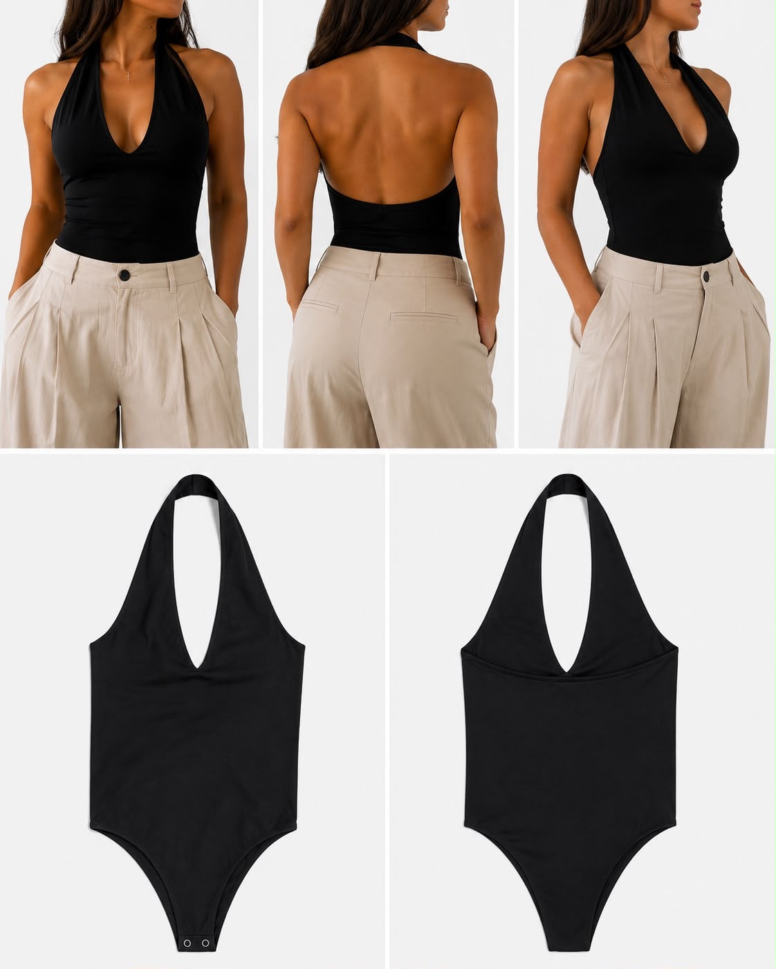 Basico Halter Negro