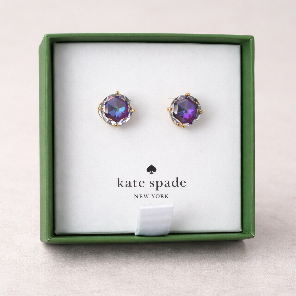 Kate Spade Iridescent Purple Earrings