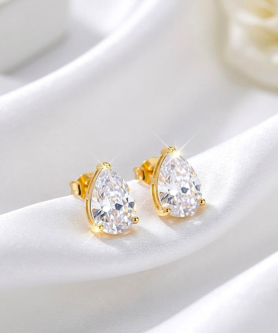 Studs en forma de gota / acero inoxidable