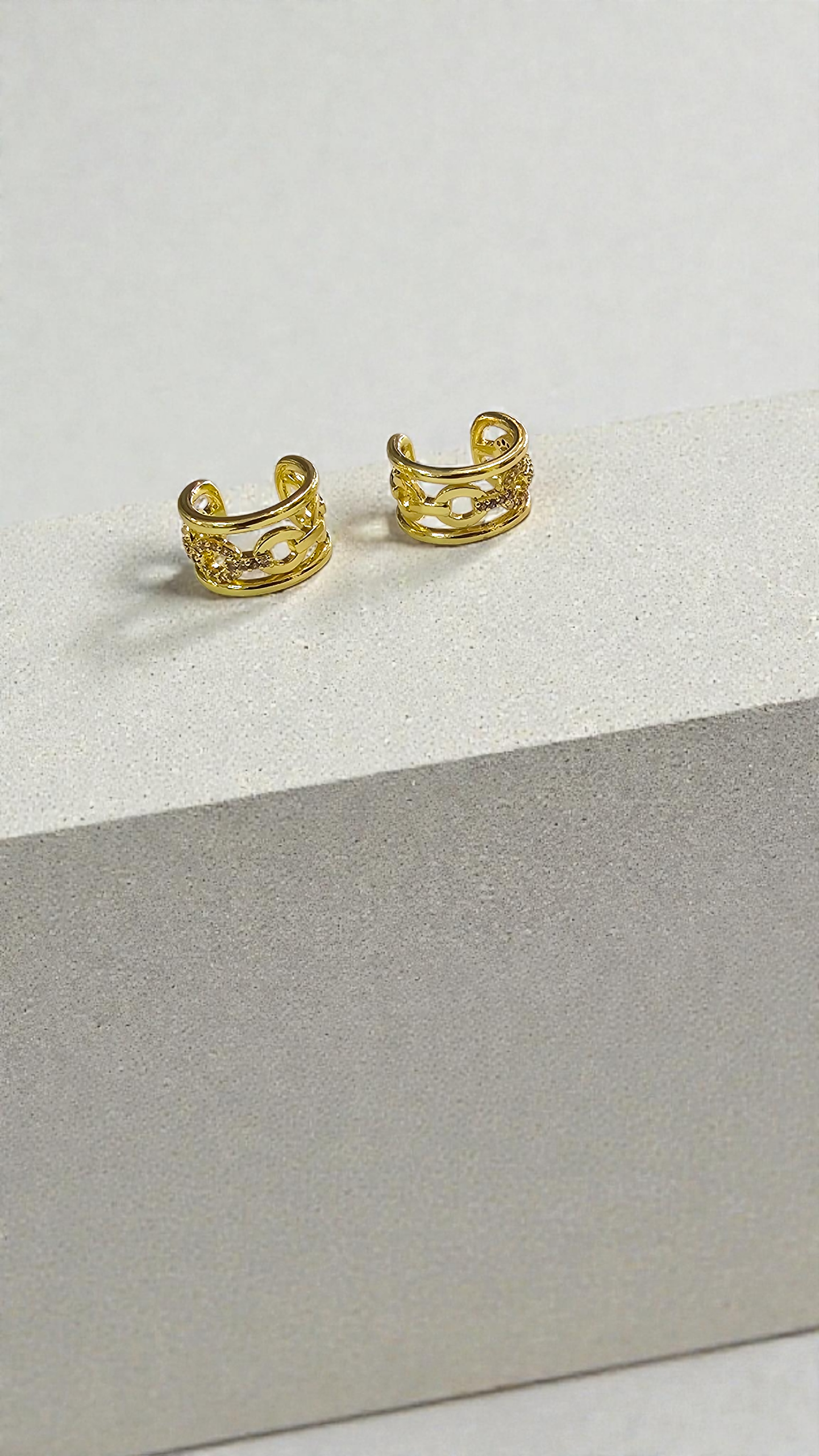 EARCUFF SUERO INOXIDABLE MJ90