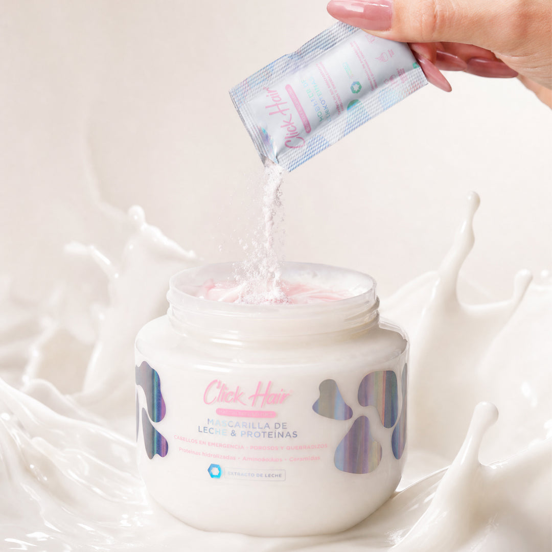 Mascarilla de Leche &amp; Proteínas + Booster de Proteínas