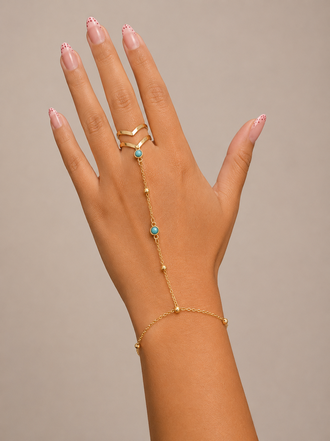 PULSERA BOHEMIA TURQUESA