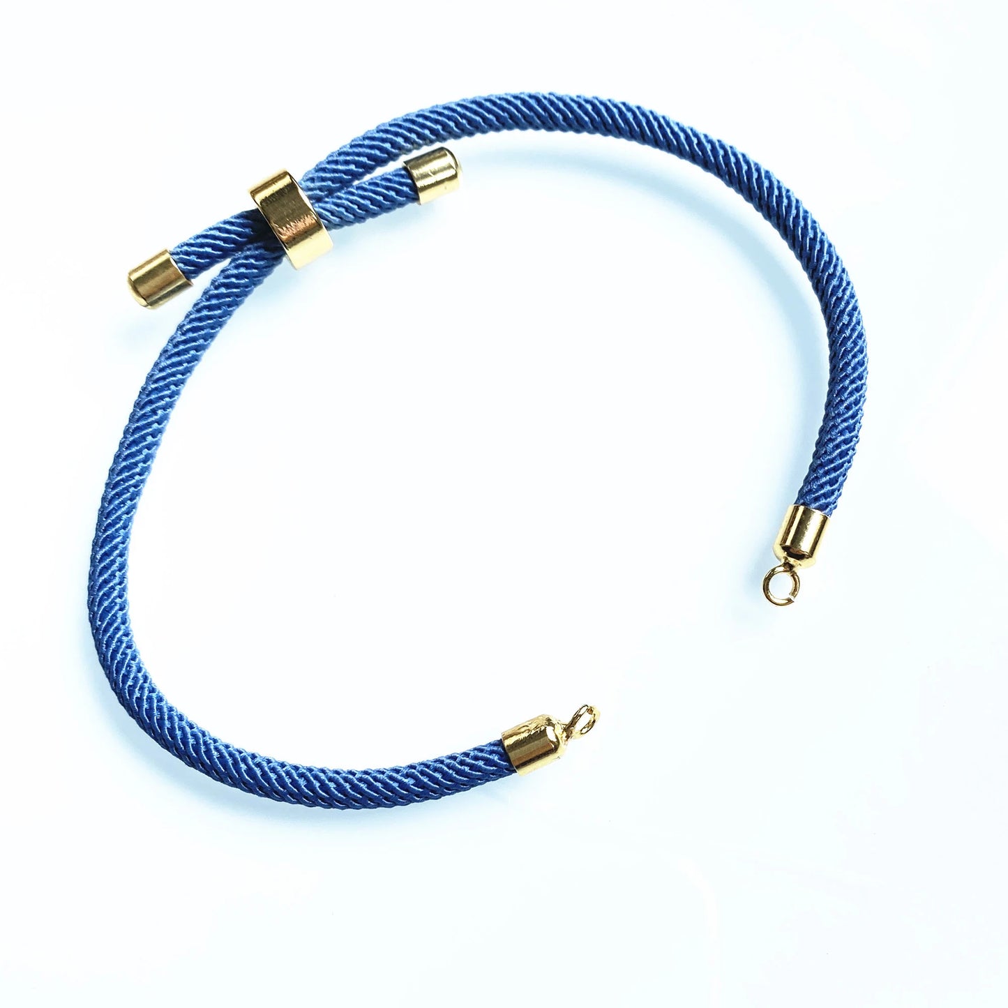 PULSERA DE TELA PARA DIJE CENTRAL COLORES VARIADOS