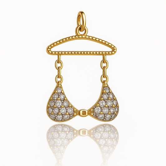 DIJE BRASIER COLGANDO CON CIRCONES