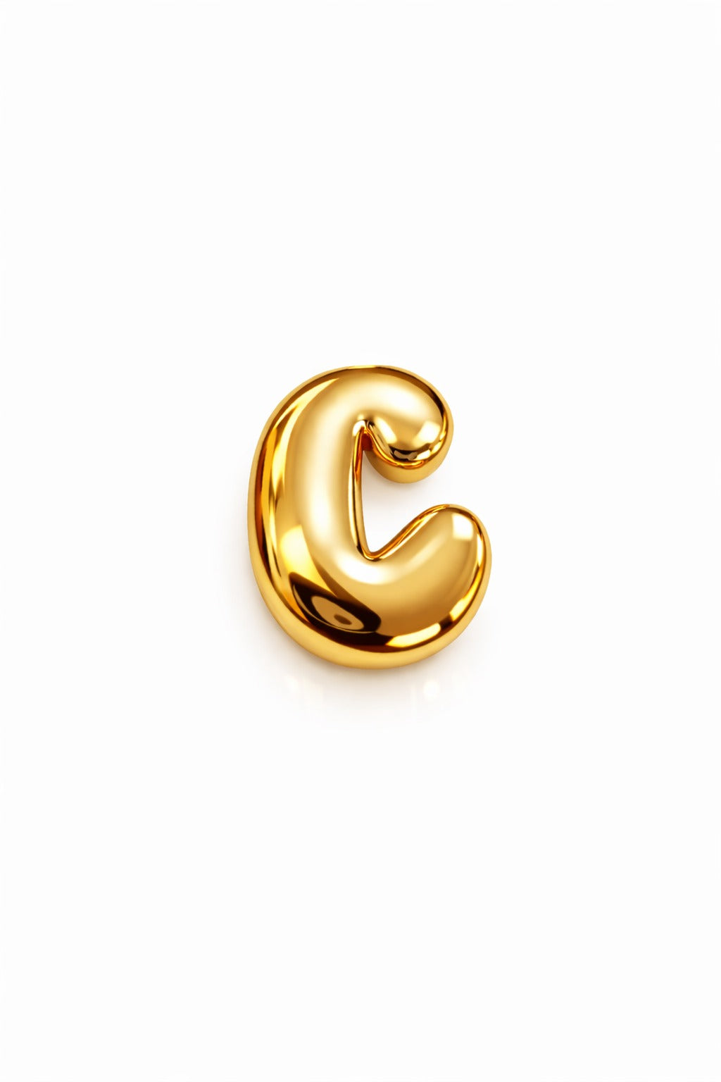 Letras chunki doradas