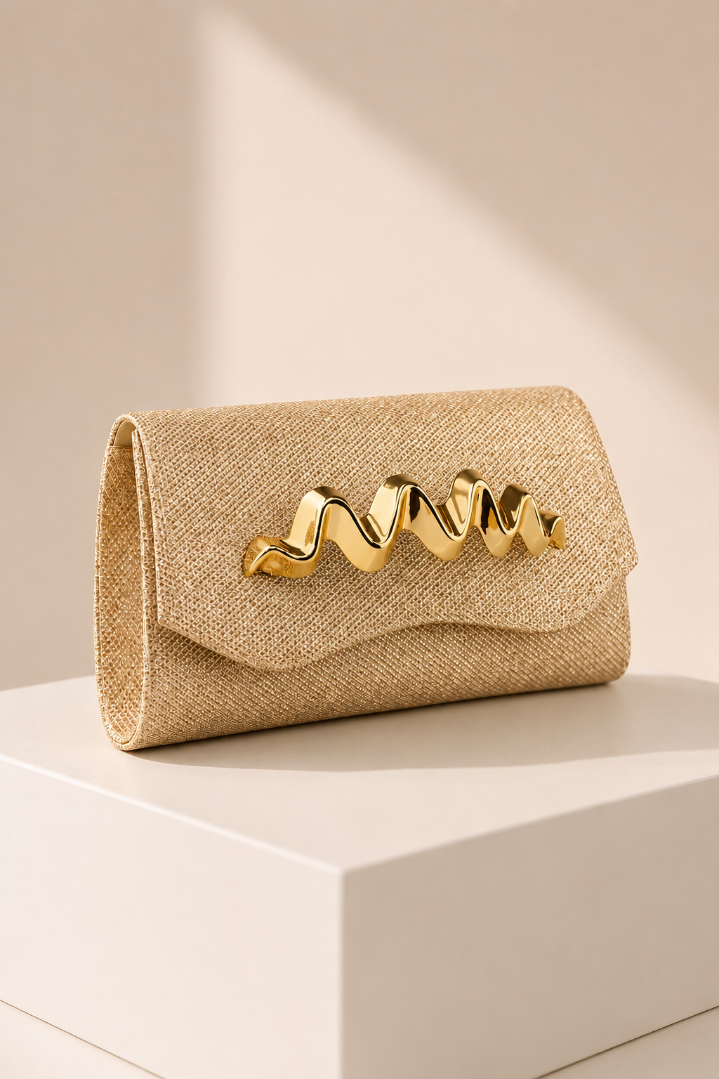 Clutch Ondina Champagne