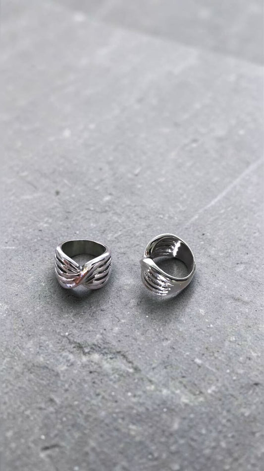 Anillo chunky acero inoxidable MJ201